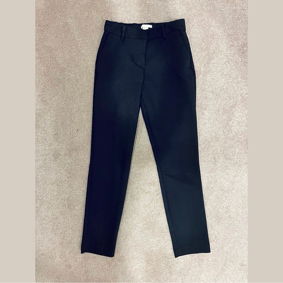 H&M Ankle-Length Black Dress Pants, Size 2 - Picture 5 of 8